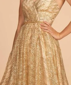 Elizabeth K - GS1627 Strapless Glitter A-Line Cocktail Dress Cocktail Dresses 10 Elizabeth K - GS1627 Strapless Glitter A-Line Cocktail Dress Cocktail Dresses