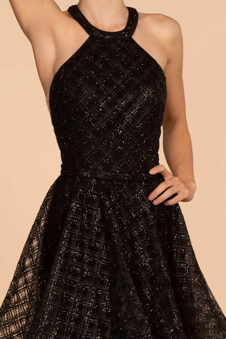 Cocktail Dresses Elizabeth K - GS1631 Sleeveless Halter Neck Tulle A-line Dress 5 Cocktail Dresses Elizabeth K - GS1631 Sleeveless Halter Neck Tulle A-line Dress