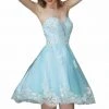 Cocktail Dresses Elizabeth K - GS2048 Sequined Strapless Cocktail Dress