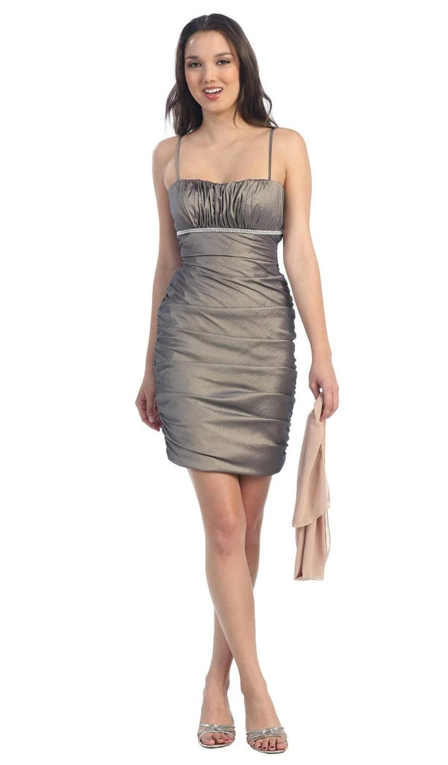 Cocktail Dresses Eureka Fashion - 1646 Short Taffeta Rhinestone Beaded Cocktail Dress 7 Cocktail Dresses Eureka Fashion - 1646 Short Taffeta Rhinestone Beaded Cocktail Dress