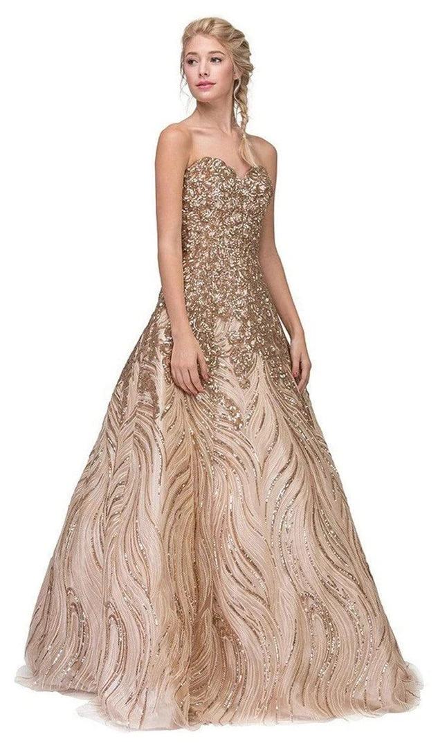 Formal Gowns Eureka Fashion - 7007 Sequin Embellished Sweetheart A-Line Gown 7 Formal Gowns Eureka Fashion - 7007 Sequin Embellished Sweetheart A-Line Gown