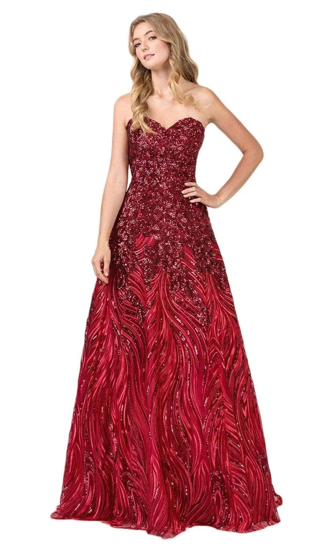 Formal Gowns Eureka Fashion - 7007 Sequin Embellished Sweetheart A-Line Gown 12 Formal Gowns Eureka Fashion - 7007 Sequin Embellished Sweetheart A-Line Gown