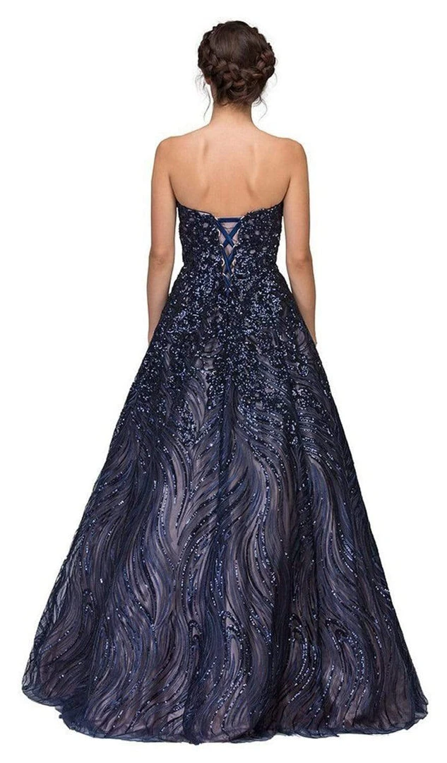 Formal Gowns Eureka Fashion - 7007 Sequin Embellished Sweetheart A-Line Gown 9 Formal Gowns Eureka Fashion - 7007 Sequin Embellished Sweetheart A-Line Gown