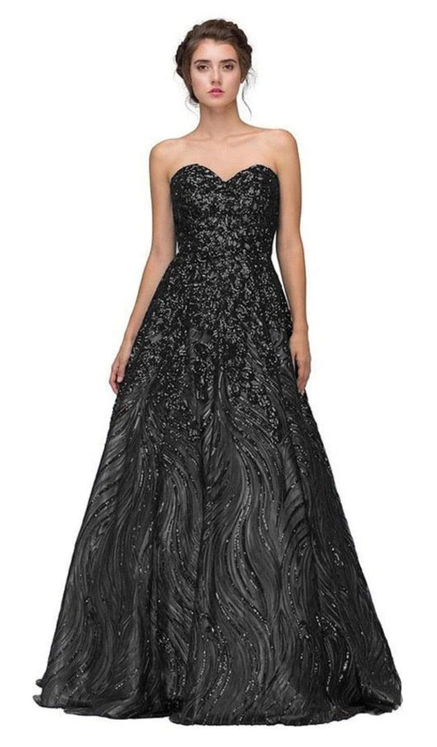 Formal Gowns Eureka Fashion - 7007 Sequin Embellished Sweetheart A-Line Gown 3 Formal Gowns Eureka Fashion - 7007 Sequin Embellished Sweetheart A-Line Gown