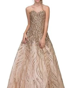 Formal Gowns Eureka Fashion - 7007 Sequin Embellished Sweetheart A-Line Gown 15 Formal Gowns Eureka Fashion - 7007 Sequin Embellished Sweetheart A-Line Gown