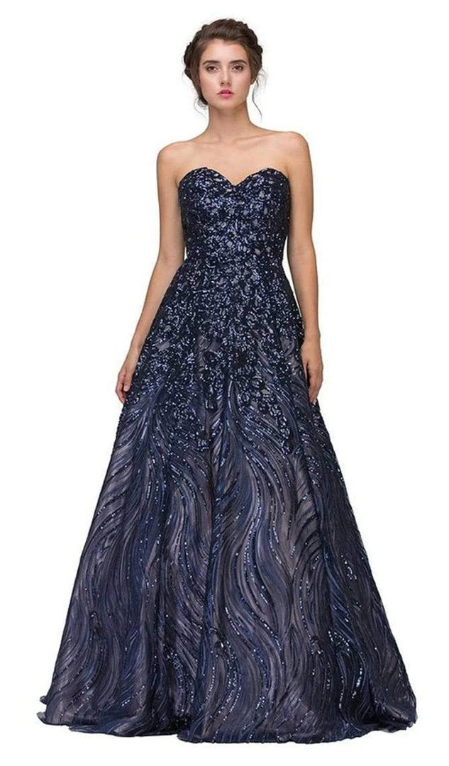 Formal Gowns Eureka Fashion - 7007 Sequin Embellished Sweetheart A-Line Gown 8 Formal Gowns Eureka Fashion - 7007 Sequin Embellished Sweetheart A-Line Gown