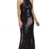 Eureka Fashion - 7105 Sequined Halter Trumpet Dress Formal Gowns 1 Eureka Fashion - 7105 Sequined Halter Trumpet Dress Formal Gowns