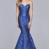 Faviana - S10118 Strapless Sweetheart Jacquard Mermaid Dress Formal Gowns 2 Faviana - S10118 Strapless Sweetheart Jacquard Mermaid Dress Formal Gowns