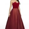 Blush By Alexia Designs Flair Prom - 19029 Velvet V-neck Tulle Ballgown 2 Blush By Alexia Designs Flair Prom - 19029 Velvet V-neck Tulle Ballgown