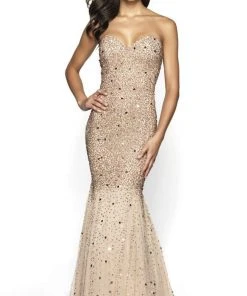 Blush By Alexia Designs Flair Prom - 19084 Beaded Ornate Strapless Sweetheart Mermaid Gown Formal Gowns 11 Blush By Alexia Designs Flair Prom - 19084 Beaded Ornate Strapless Sweetheart Mermaid Gown Formal Gowns