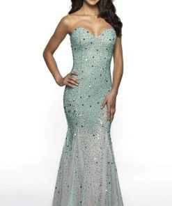 Blush By Alexia Designs Flair Prom - 19084 Beaded Ornate Strapless Sweetheart Mermaid Gown Formal Gowns 14 Blush By Alexia Designs Flair Prom - 19084 Beaded Ornate Strapless Sweetheart Mermaid Gown Formal Gowns