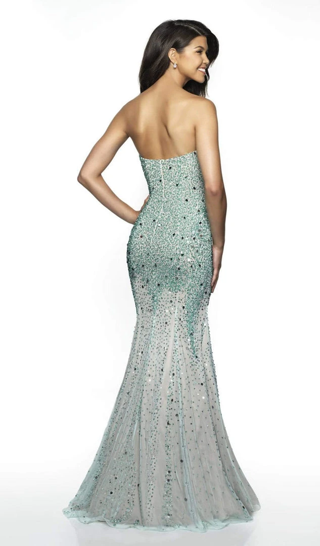 Blush By Alexia Designs Flair Prom - 19084 Beaded Ornate Strapless Sweetheart Mermaid Gown Formal Gowns 9 Blush By Alexia Designs Flair Prom - 19084 Beaded Ornate Strapless Sweetheart Mermaid Gown Formal Gowns