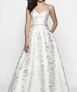 Blush By Alexia Designs Formal Gowns Flair Prom - 19091 Sweetheart Fitted Ballgown