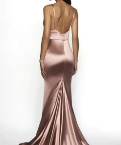 Blush By Alexia Designs Formal Gowns Flair Prom - 19142 Sleeveless V Neck Satin Jersey Mermaid Dress 14 Blush By Alexia Designs Formal Gowns Flair Prom - 19142 Sleeveless V Neck Satin Jersey Mermaid Dress