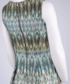 Gabby Skye - 18986M Multi Print Sheath Dress Cocktail Dresses