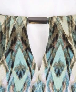 Gabby Skye - 18986M Multi Print Sheath Dress Cocktail Dresses