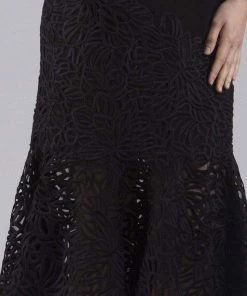 Gia Franco - Bell Sleeve Mermaid Tea Length Dress 12054 - 1 Pc Black In Size 12 Available Cocktail Dresses 8 Gia Franco - Bell Sleeve Mermaid Tea Length Dress 12054 - 1 Pc Black In Size 12 Available Cocktail Dresses