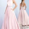 Ieena Duggal - 26021I Crystal Beaded Racerback A-Line Gown Formal Gowns