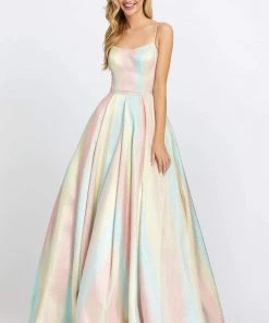 Formal Gowns Ieena Duggal - 26182I Sleeveless Scoop Neck Ballgown