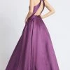 Formal Gowns Ieena Duggal - 55241I Bow Accent Cutout Back Sleeveless A-Line Gown