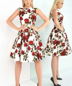 Ieena Duggal - Cap Dress Style 25300I