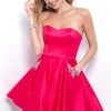 Blush By Alexia Designs Cocktail Dresses Intrigue - 363 Strapless Sweetheart A-line Dress