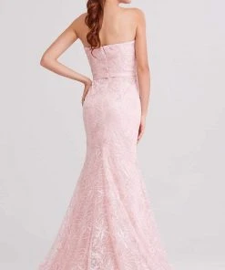 J'Adore Dresses - J15012 Beaded Lace Sweetheart Mermaid Dress Formal Gowns