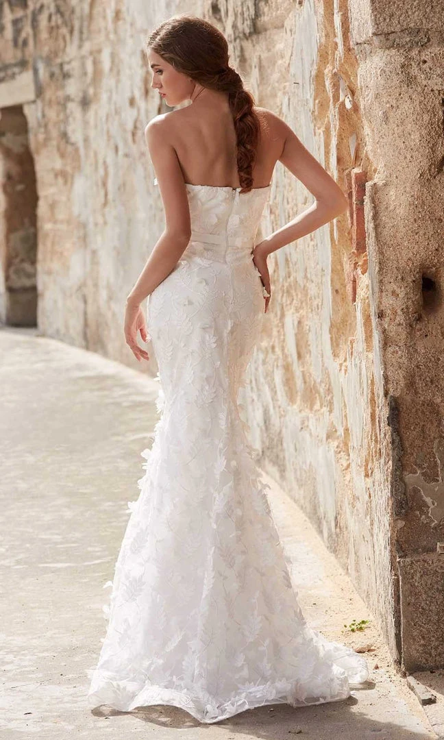 J'Adore Dresses - J15020 Floral Applique Sweetheart Mermaid Gown 4 J'Adore Dresses - J15020 Floral Applique Sweetheart Mermaid Gown