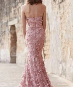 J'Adore Dresses - J15020 Floral Applique Sweetheart Mermaid Gown 16 J'Adore Dresses - J15020 Floral Applique Sweetheart Mermaid Gown