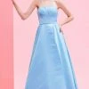 Formal Gowns J'Adore Dresses - J16012 Sweetheart Open Back Pleated Satin Ball Gown 2 Formal Gowns J'Adore Dresses - J16012 Sweetheart Open Back Pleated Satin Ball Gown