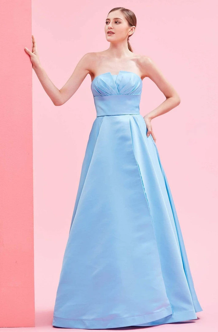 Formal Gowns J'Adore Dresses - J16012 Sweetheart Open Back Pleated Satin Ball Gown 3 Formal Gowns J'Adore Dresses - J16012 Sweetheart Open Back Pleated Satin Ball Gown