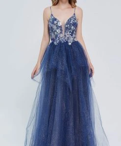 J'Adore Dresses - J20012 Sleeveless Embellished A-Line Dress