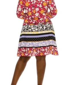 J Taylor - 1317M Floral Print Long Sleeve A-line Dress 7 J Taylor - 1317M Floral Print Long Sleeve A-line Dress