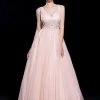 Formal Gowns J'Adore Dresses - J12011 Sleeveless Crystal Embellished Empire Ballgown 1 Formal Gowns J'Adore Dresses - J12011 Sleeveless Crystal Embellished Empire Ballgown