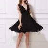 J'Adore Dresses - J12053 Lace Deep V-neck A-line Cocktail Dress Cocktail Dresses
