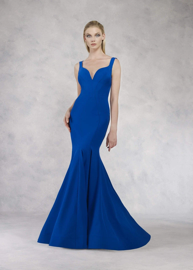 Janique - JQ1820 Sleeveless Vibrant Crepe Mermaid Gown 6 Janique - JQ1820 Sleeveless Vibrant Crepe Mermaid Gown