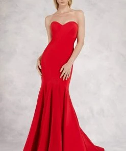 Janique - JQ1821 Classy Strapless Sweetheart Mermaid Gown 7 Janique - JQ1821 Classy Strapless Sweetheart Mermaid Gown