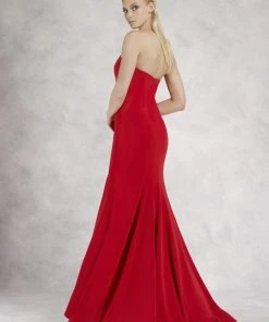 Janique - JQ1821 Classy Strapless Sweetheart Mermaid Gown 8 Janique - JQ1821 Classy Strapless Sweetheart Mermaid Gown