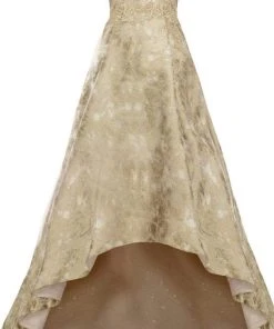 Formal Gowns Janique - Strapless Sweetheart Hi-Lo A Line Gown C1680