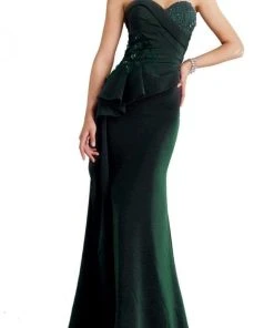 Formal Gowns Janique - W1633 Strapless Sweetheart Mermaid Gown