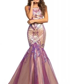Formal Gowns Johnathan Kayne - 2018 Sequin Embellished Scoop Mermaid Gown 7 Formal Gowns Johnathan Kayne - 2018 Sequin Embellished Scoop Mermaid Gown