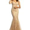 Johnathan Kayne - 2032 Beaded Lace Plunging Sweetheart Dress Formal Gowns 2 Johnathan Kayne - 2032 Beaded Lace Plunging Sweetheart Dress Formal Gowns