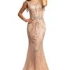 Formal Gowns Johnathan Kayne - 2042 Embellished Bateau Trumpet Dress 1 Formal Gowns Johnathan Kayne - 2042 Embellished Bateau Trumpet Dress