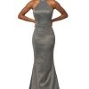 Johnathan Kayne - 2096 High Halter Neck Trumpet Dress With Train Formal Gowns 2 Johnathan Kayne - 2096 High Halter Neck Trumpet Dress With Train Formal Gowns