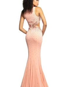Johnathan Kayne - 2097 Embellished Jewel Mermaid Dress 8 Johnathan Kayne - 2097 Embellished Jewel Mermaid Dress