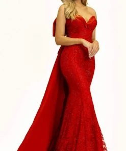 Johnathan Kayne - 2304 Sweetheart Trumpet Evening Dress Formal Gowns 7 Johnathan Kayne - 2304 Sweetheart Trumpet Evening Dress Formal Gowns