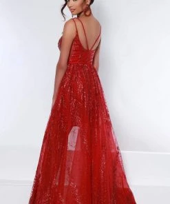 Johnathan Kayne - 2450 Sleeveless Sequined Cocktail Gown Formal Gowns 5 Johnathan Kayne - 2450 Sleeveless Sequined Cocktail Gown Formal Gowns