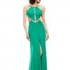 Formal Gowns Johnathan Kayne - 6008 Embellished Halter Sheath Dress 1 Formal Gowns Johnathan Kayne - 6008 Embellished Halter Sheath Dress