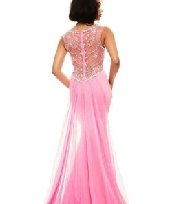 Formal Gowns Johnathan Kayne - 6023 Illusion Bateau Mermaid Dress 7 Formal Gowns Johnathan Kayne - 6023 Illusion Bateau Mermaid Dress