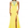Johnathan Kayne - 6027 Beaded Illusion Halter A-line Dress 1 Johnathan Kayne - 6027 Beaded Illusion Halter A-line Dress
